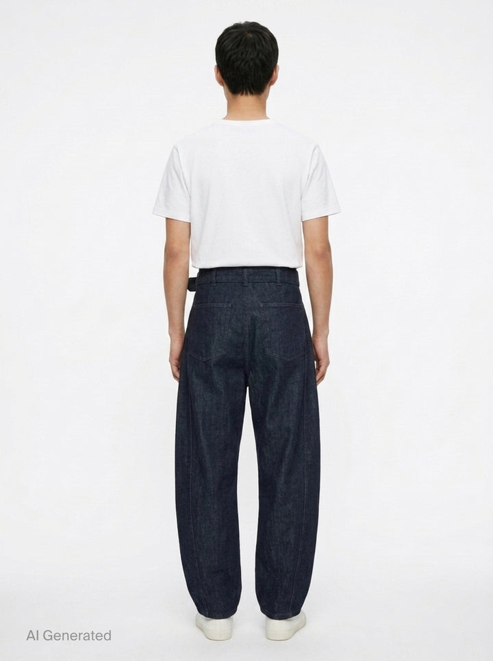 Twisted Workwear Jeans | Lemaire | Club21 - back
