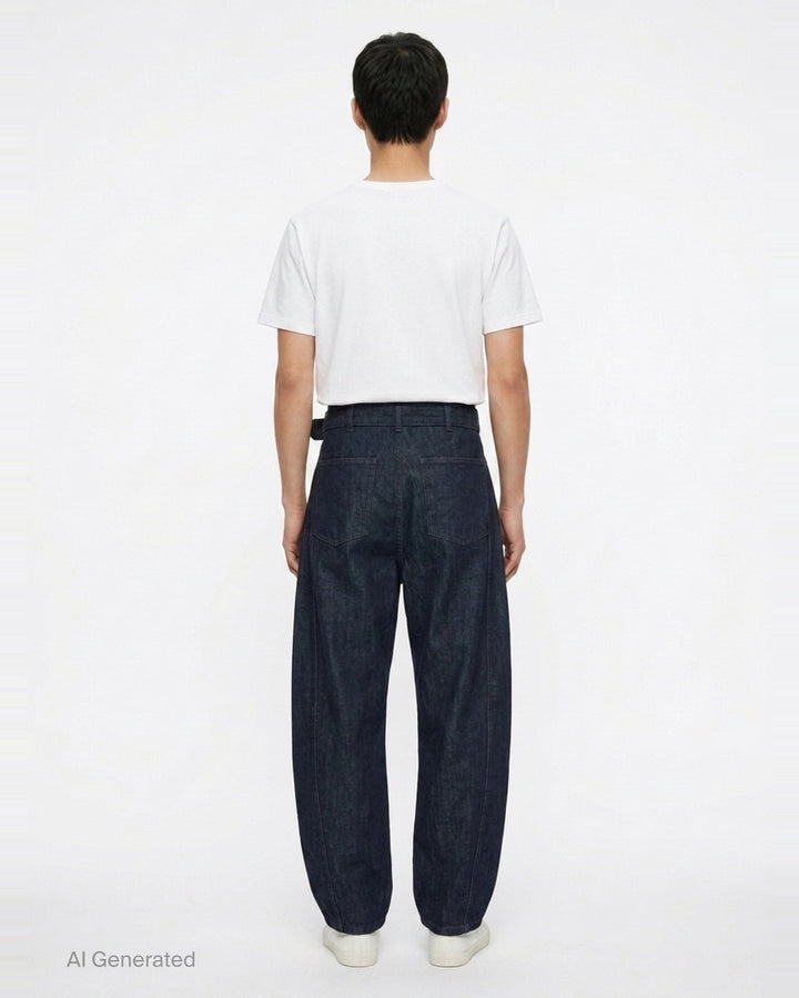 Twisted Workwear Jeans | Lemaire | Club21 - back