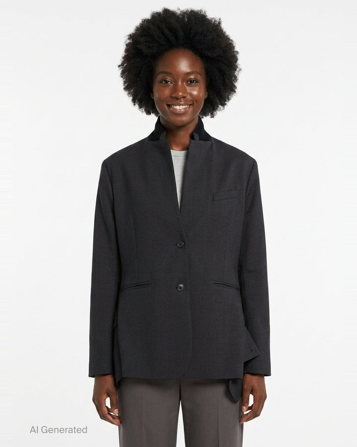 Tailored Jacket With Basque | Litkovska | Club21 - front
