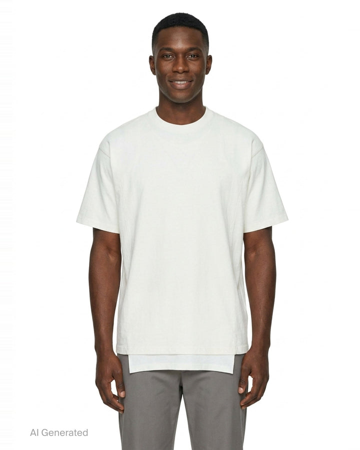 Double Layer Short Sleeve Tee | Maison Margiela | Club21 - front