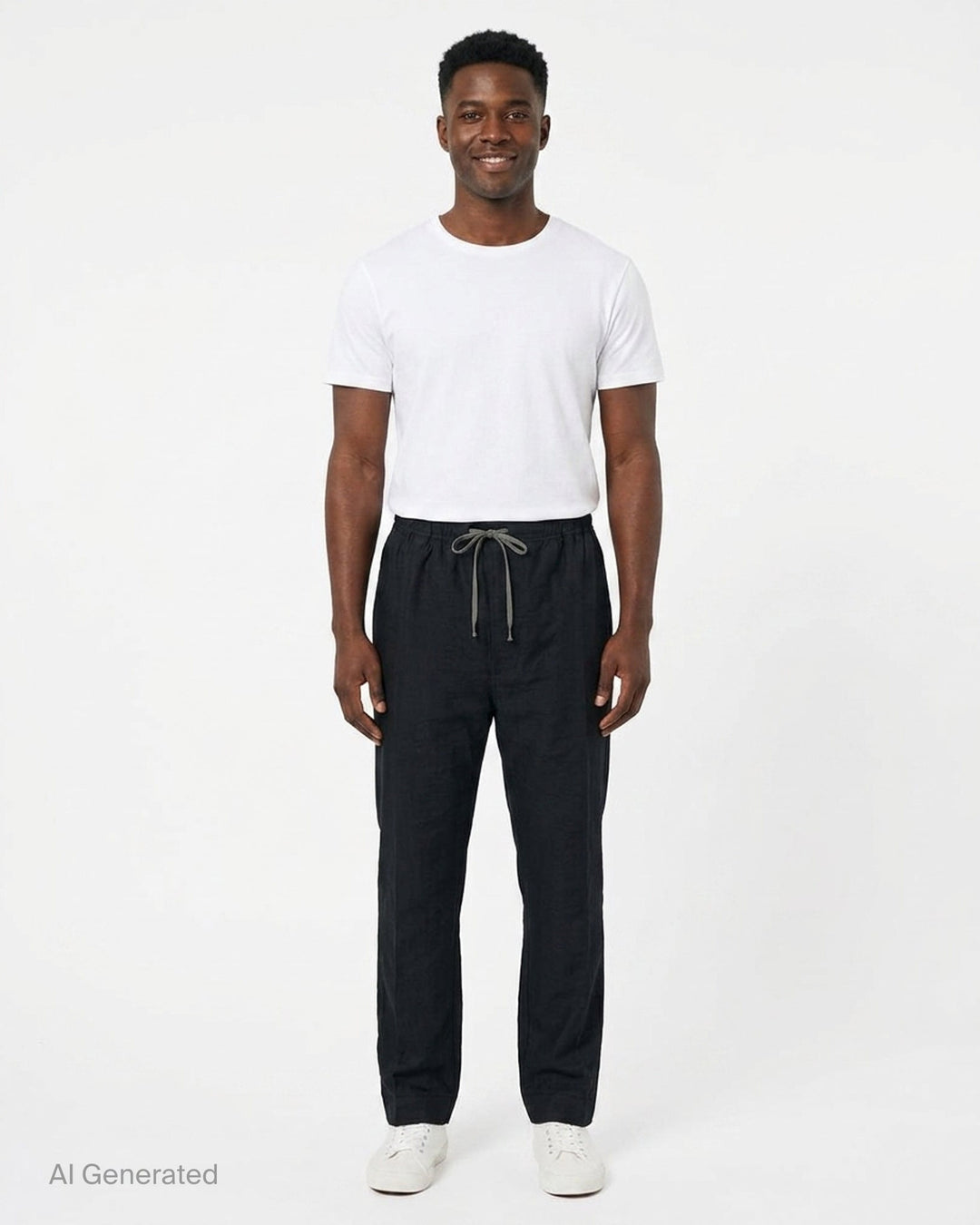 Drawstring Tapered Pants | Maison Margiela | Club21 - front