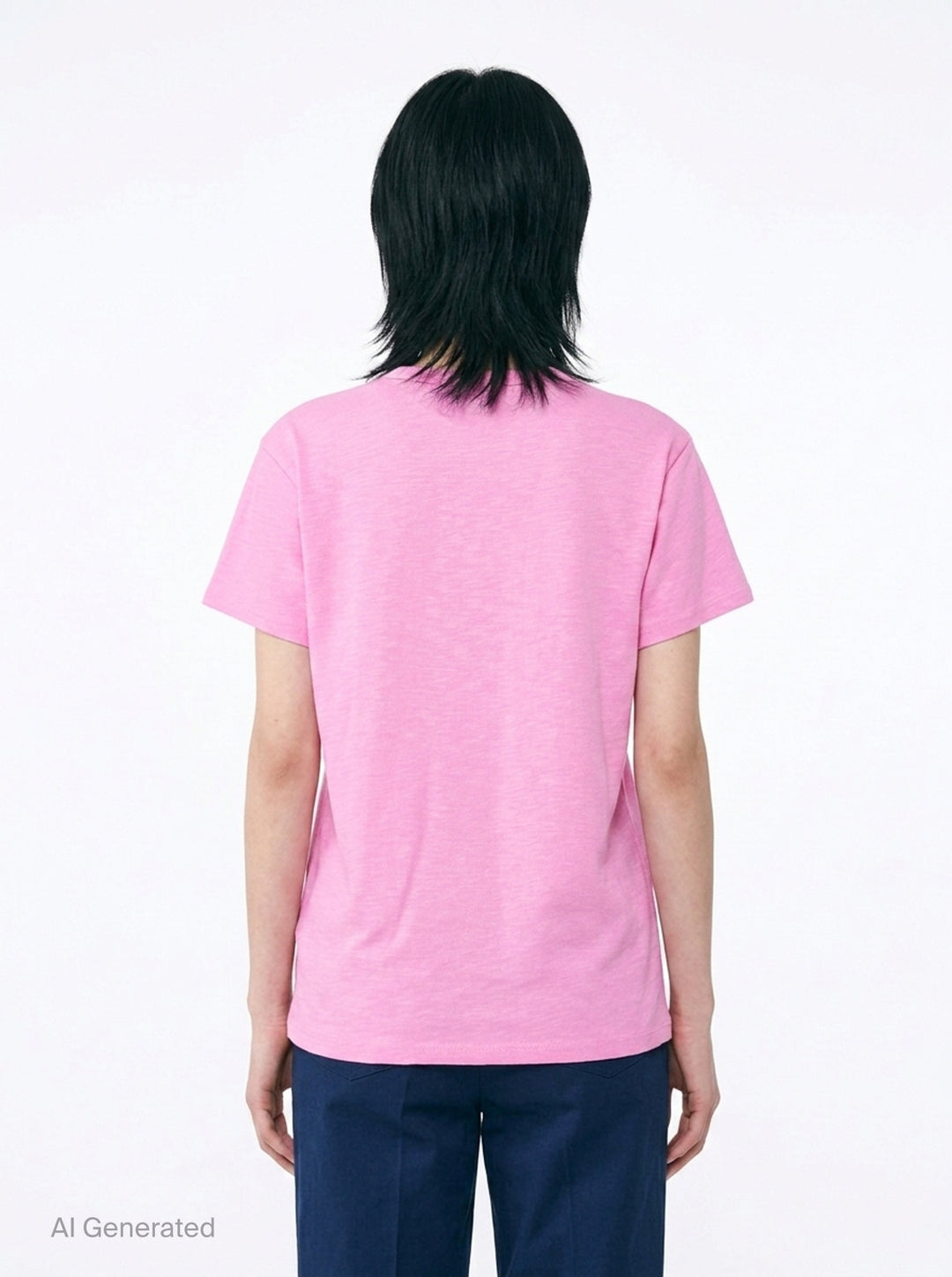 Flower Mardi Slub Cotton Tee | Mardi Mercredi | Club21 - back