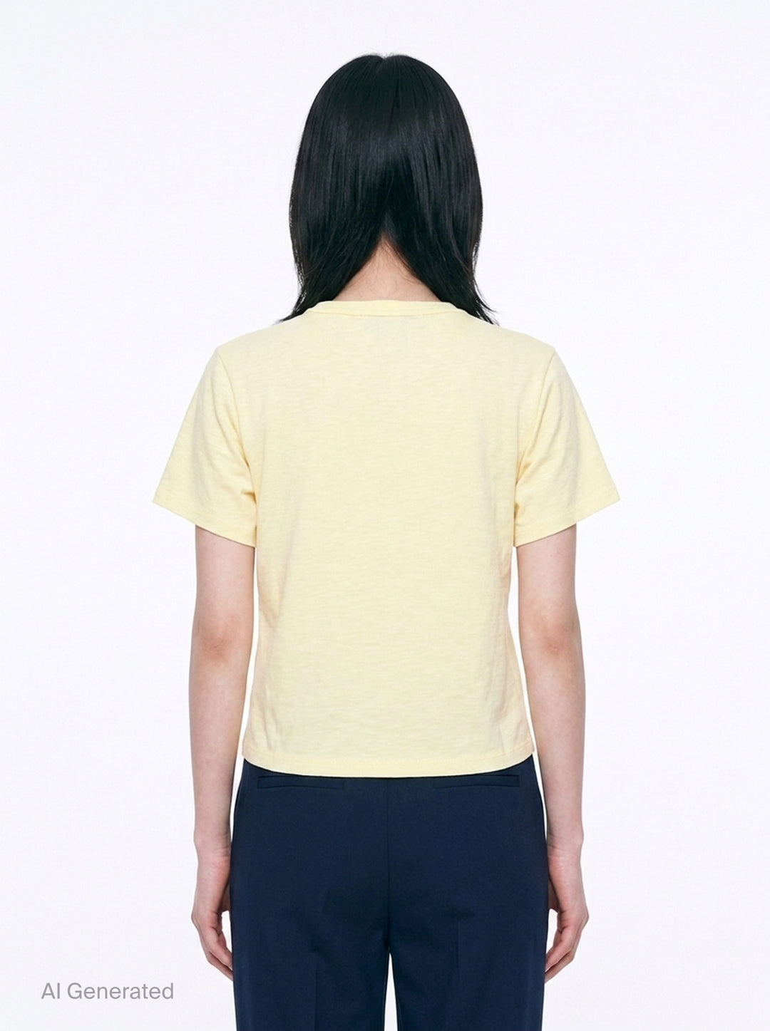Flower Slim Fit Tee | Mardi Mercredi | Club21 - back
