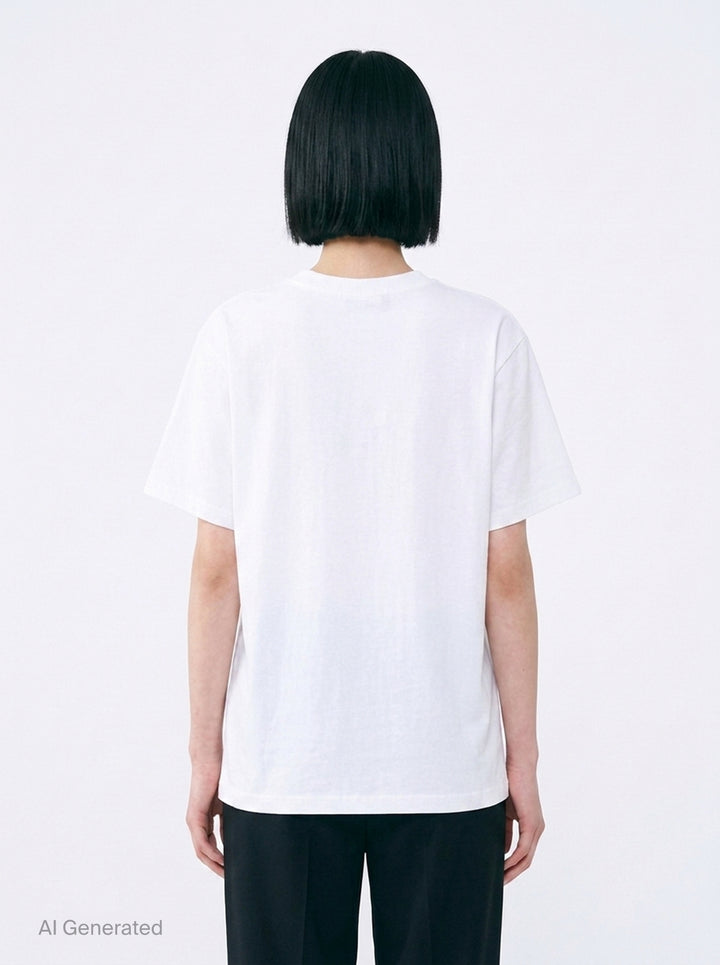 Puppy Graphic Oversized Tee | Mardi Mercredi | Club21 - back