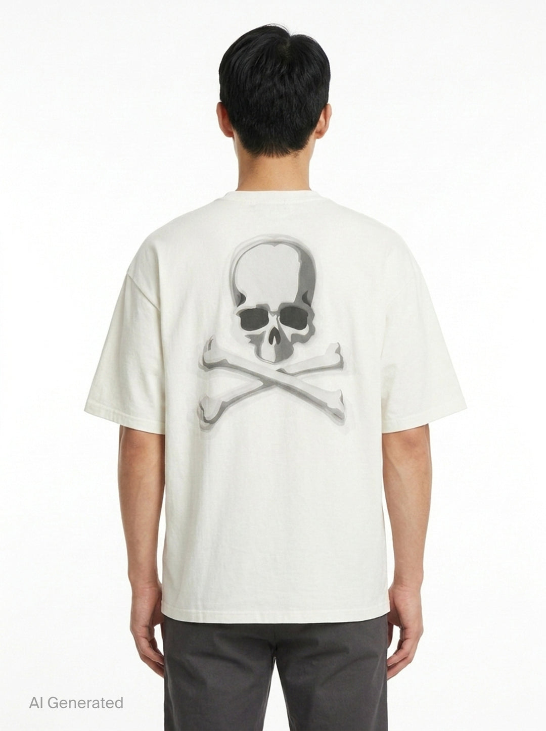 Boxy Short Sleeve Tee | Mastermind Japan | Club21 - back
