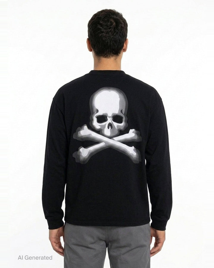 OG Boxy Long Sleeve Tee | Mastermind Japan | Club21 - back