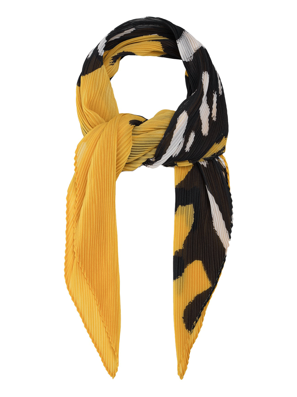 me-ISSEY-MIYAKE-ANIMAL-PATTERN-PLEATS-STOLE-Camel-Hued-1