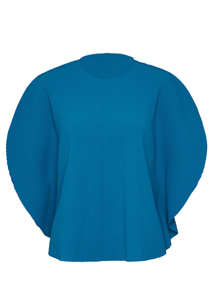      me-ISSEY-MIYAKE-BALL-PLEATS-Top-Turquoise1