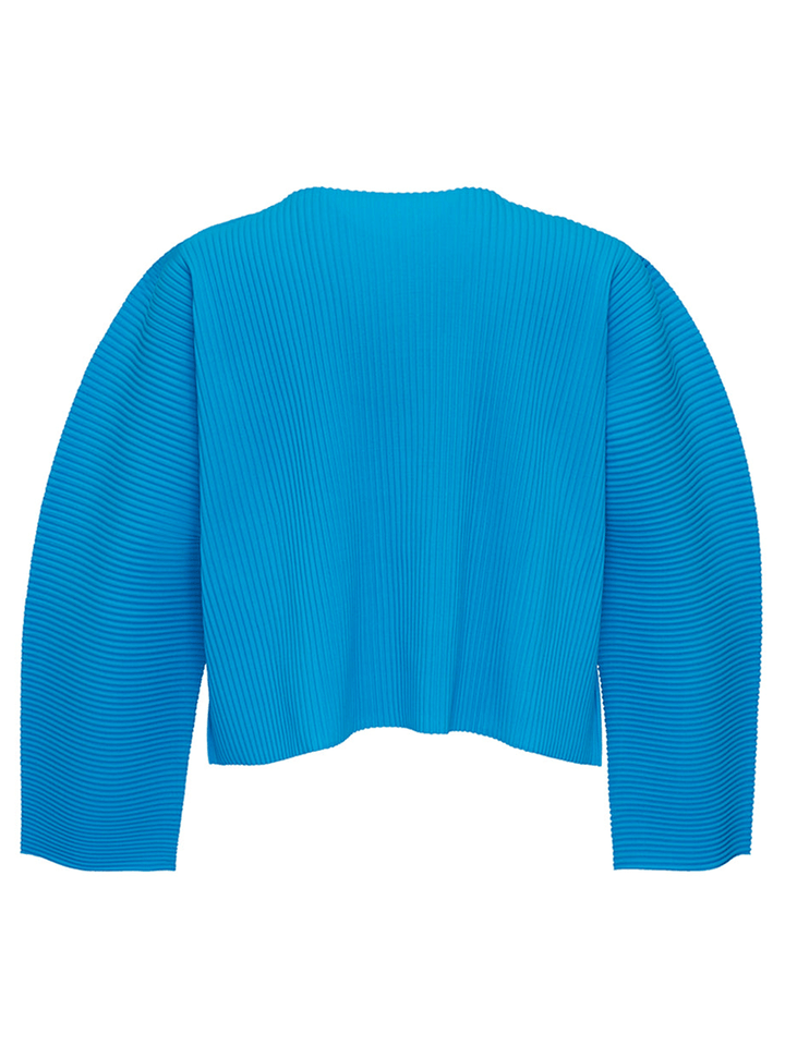 me-ISSEY-MIYAKE-CURVE-PLEATS-Cardigan-Cyan-2