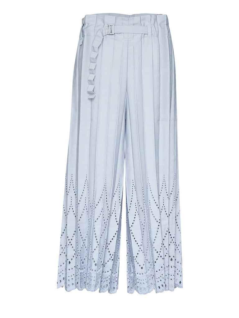 LACE PLEATS Pants