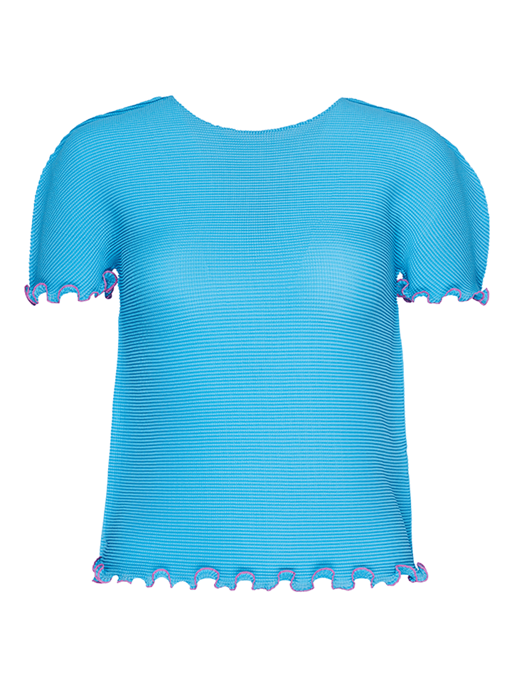     me-ISSEY-MIYAKE-Mellow-Stretch-Pleats-Round-Neck-Top-Aqua-Blue-1