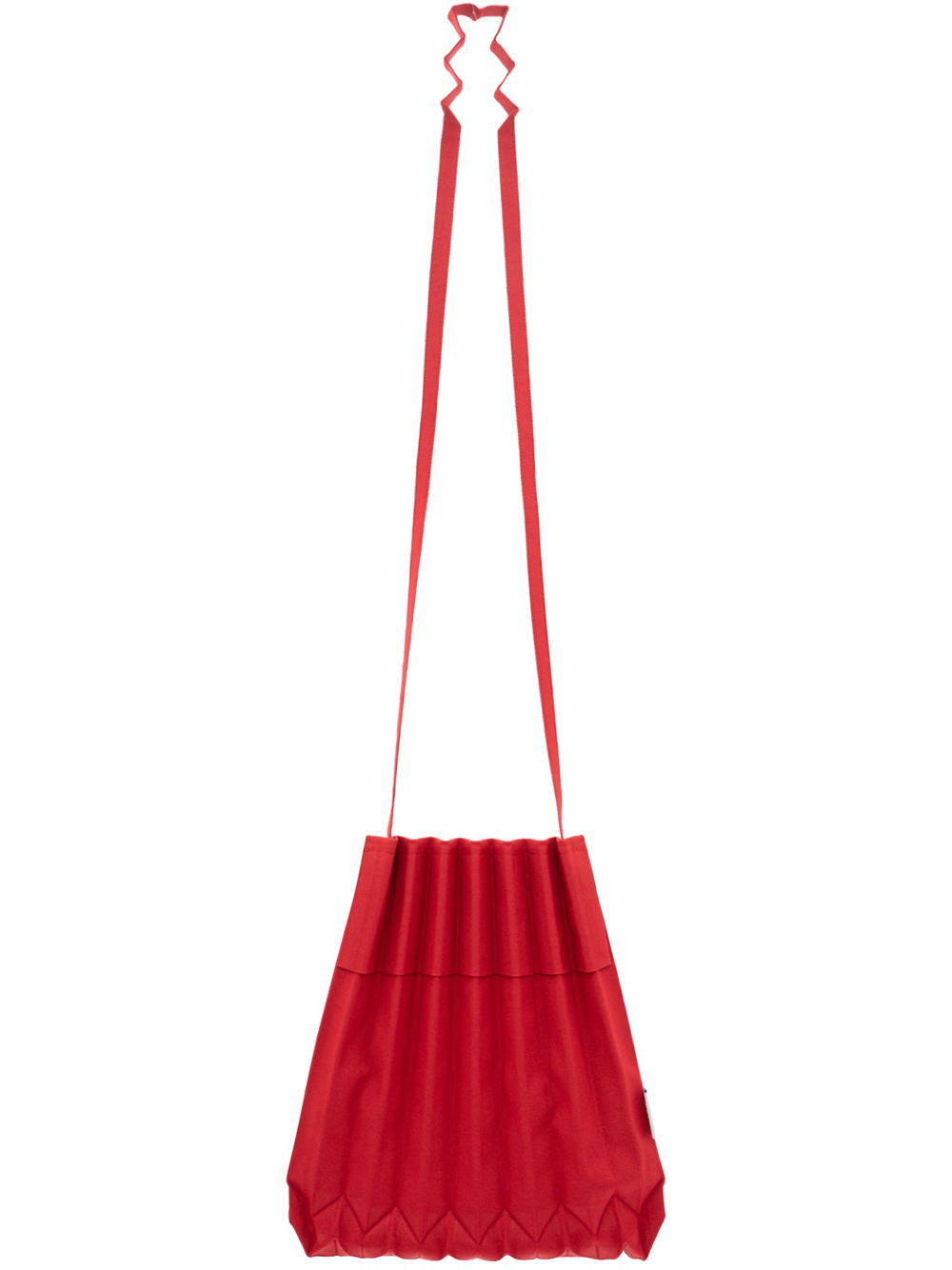 me ISSEY MIYAKE TRUNK PLEATS Bag 12 Cross Body Red 2