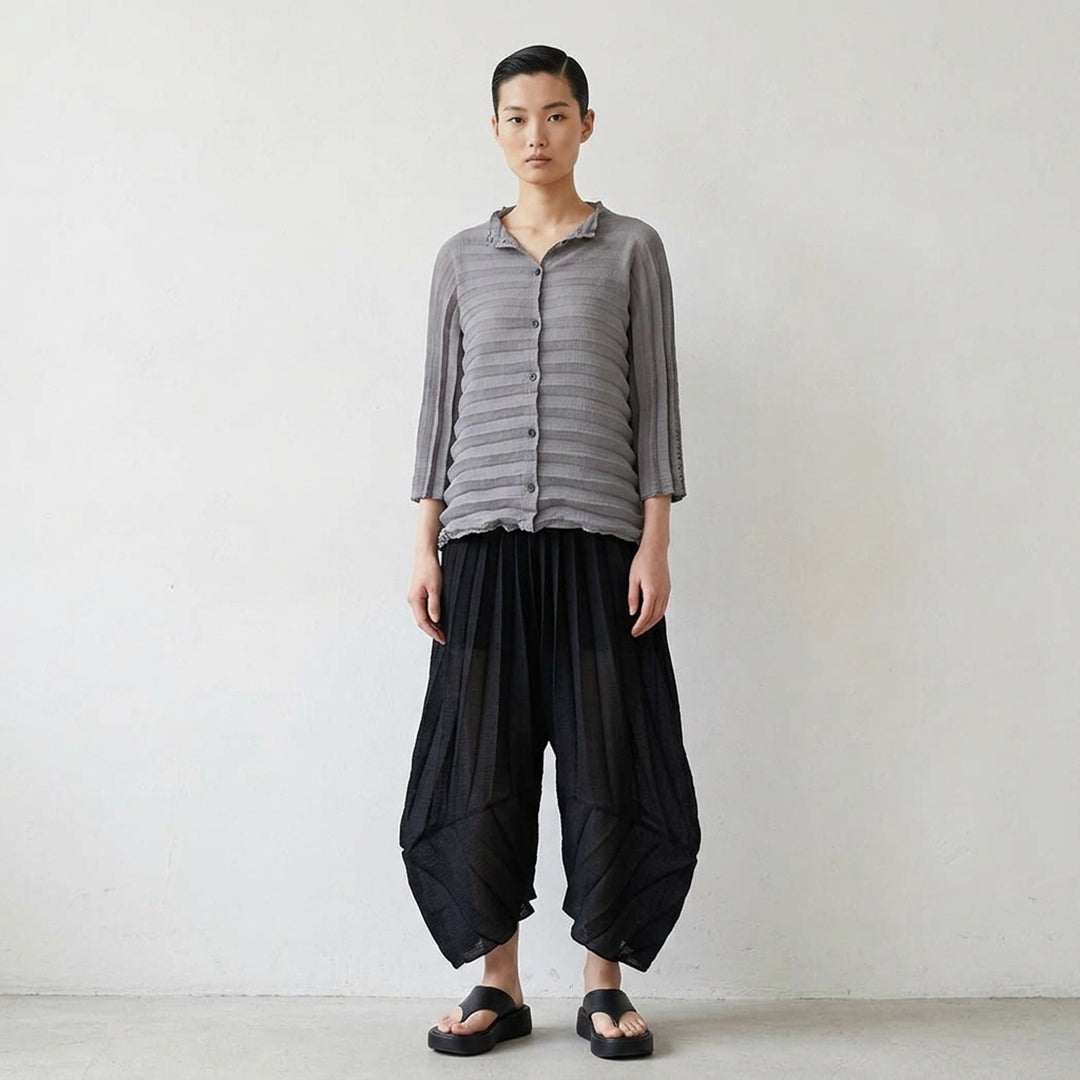 Accordion See-Through Crepe | me Issey Miyake | Club21 - lifestyle