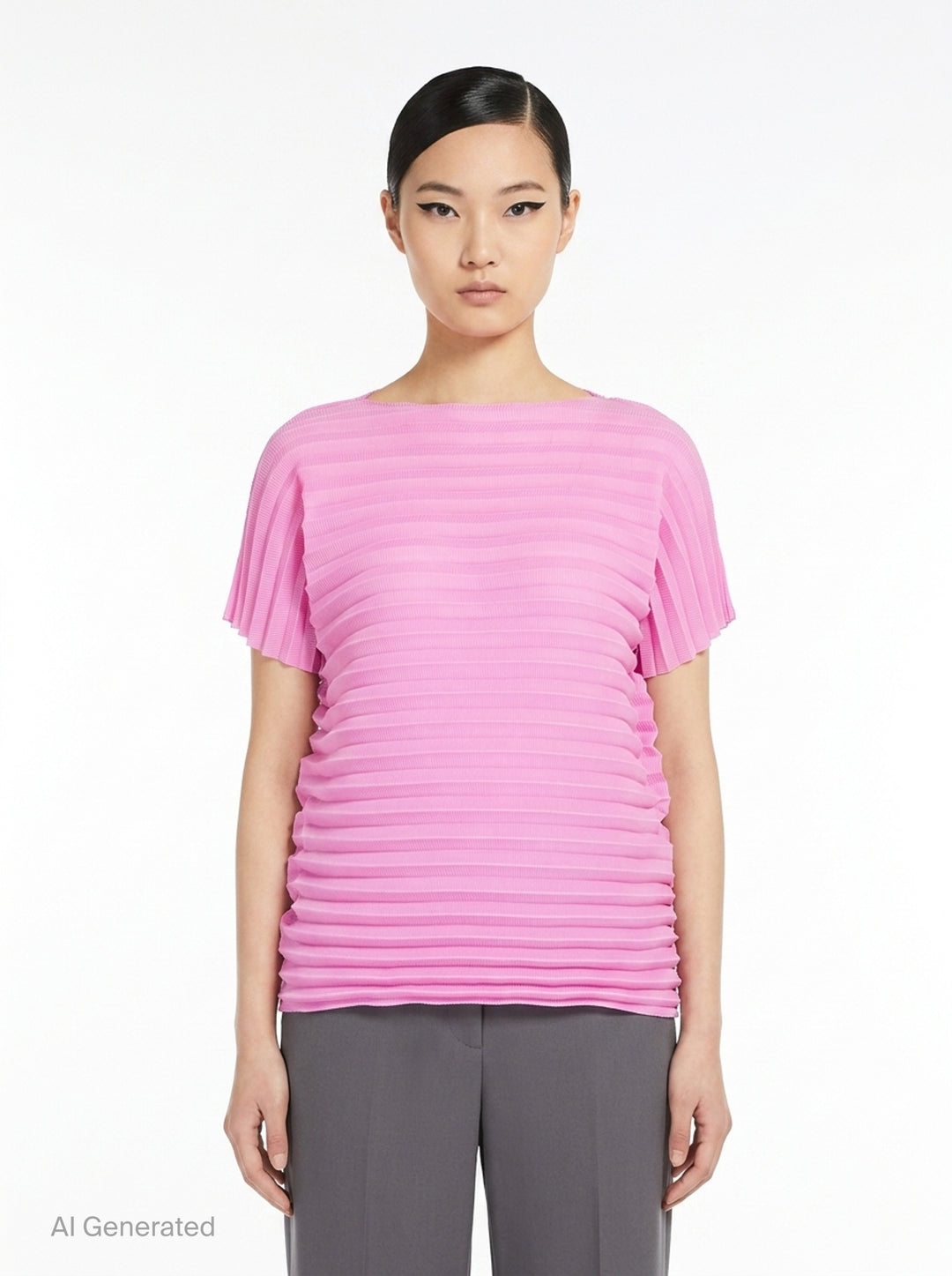 Accordion Stretch Pleats | me Issey Miyake | Club21 - front