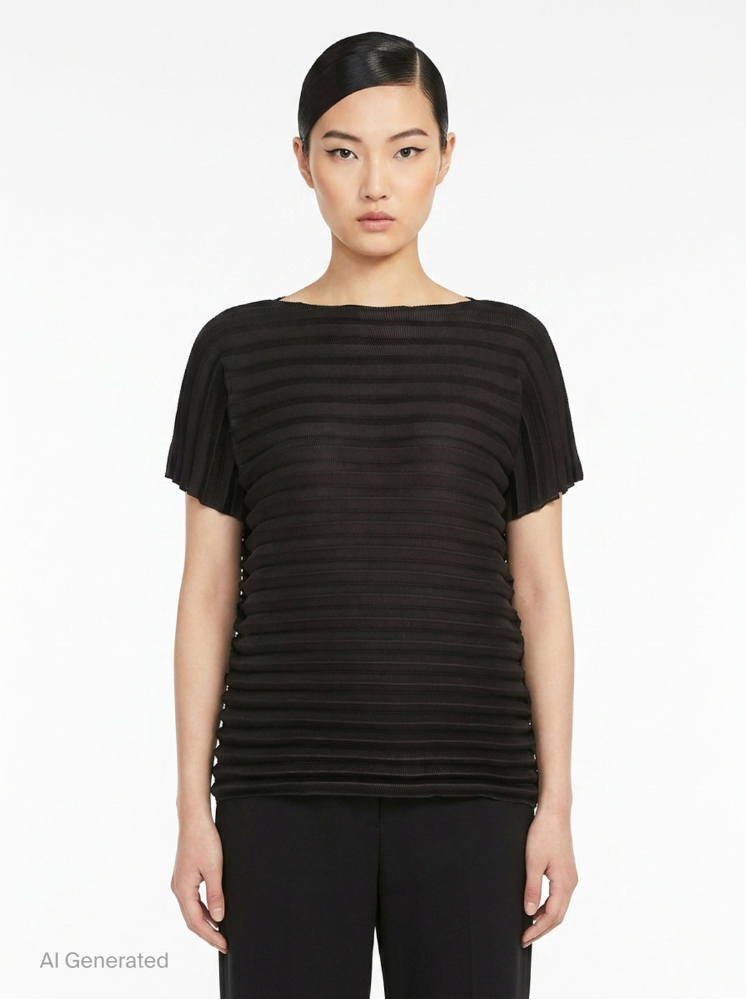 Accordion Stretch Pleats | me Issey Miyake | Club21 - front