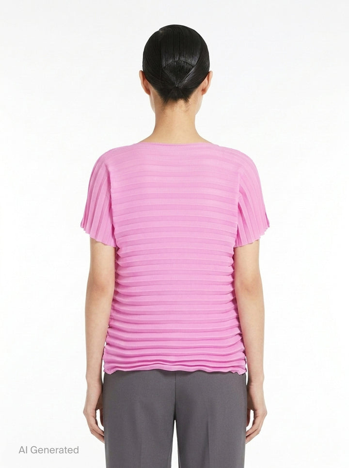 Accordion Stretch Pleats | me Issey Miyake | Club21 - back