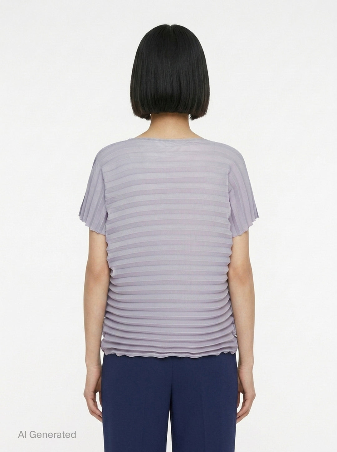 Accordion Stretch Pleats | me Issey Miyake | Club21 - back