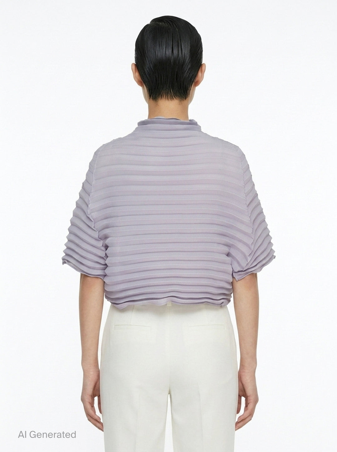Accordion Stretch Pleats | me Issey Miyake | Club21 - back