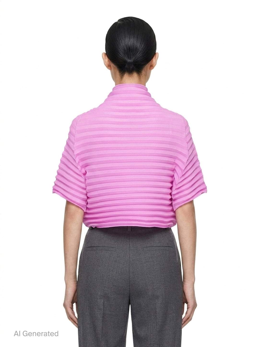 Accordion Stretch Pleats | me Issey Miyake | Club21 - back