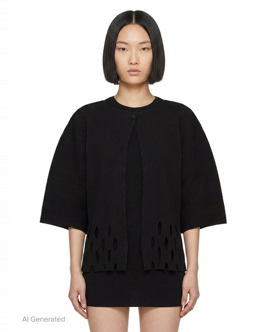 Aperture Pleats Cardigan | me Issey Miyake | Club21 - front
