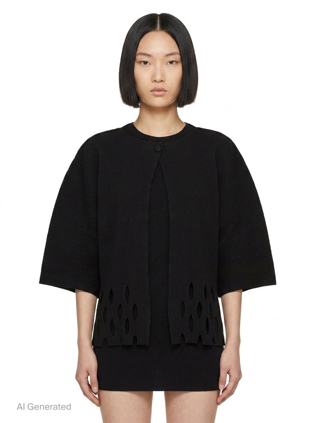 Aperture Pleats Cardigan | me Issey Miyake | Club21 - front