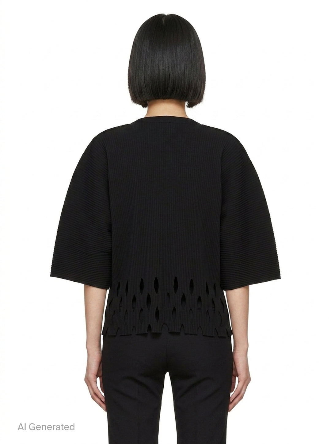 Aperture Pleats Cardigan | me Issey Miyake | Club21 - back