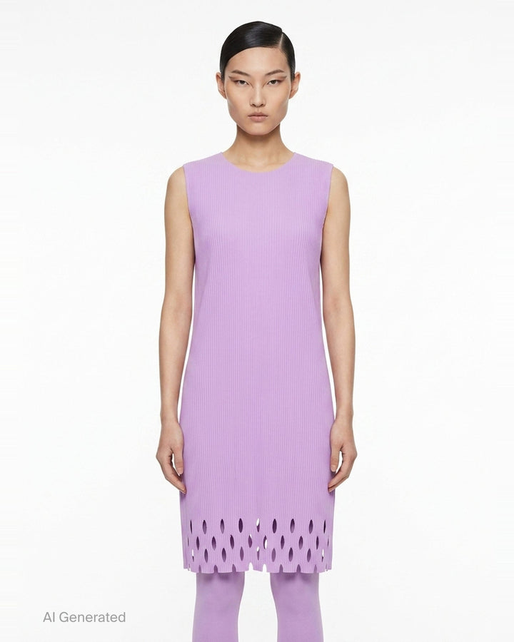 Aperture Pleats Dress | me Issey Miyake | Club21 - front