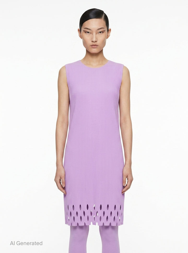 Aperture Pleats Dress | me Issey Miyake | Club21 - front