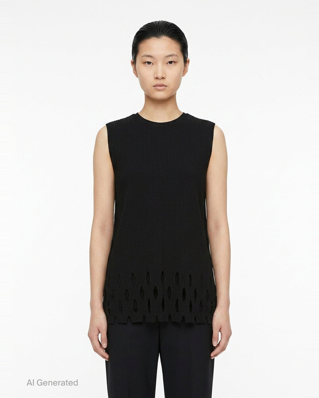 Aperture Pleats Tank Top | me Issey Miyake | Club21 - front