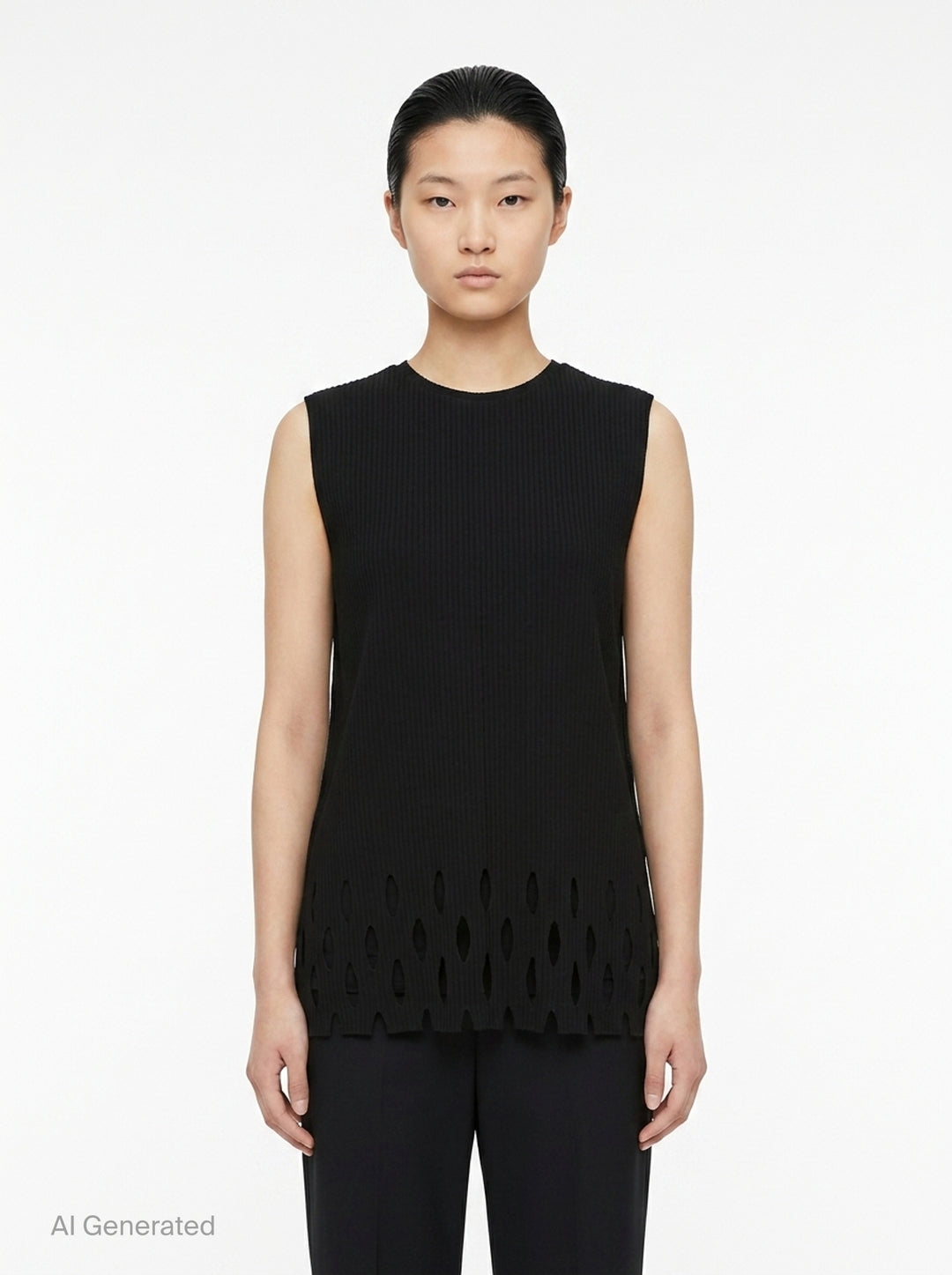 Aperture Pleats Tank Top | me Issey Miyake | Club21 - front