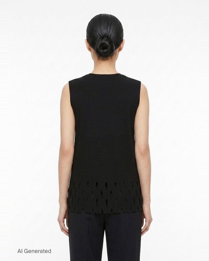 Aperture Pleats Tank Top | me Issey Miyake | Club21 - back