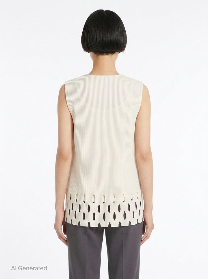 Aperture Pleats Tank Top | me Issey Miyake | Club21 - back