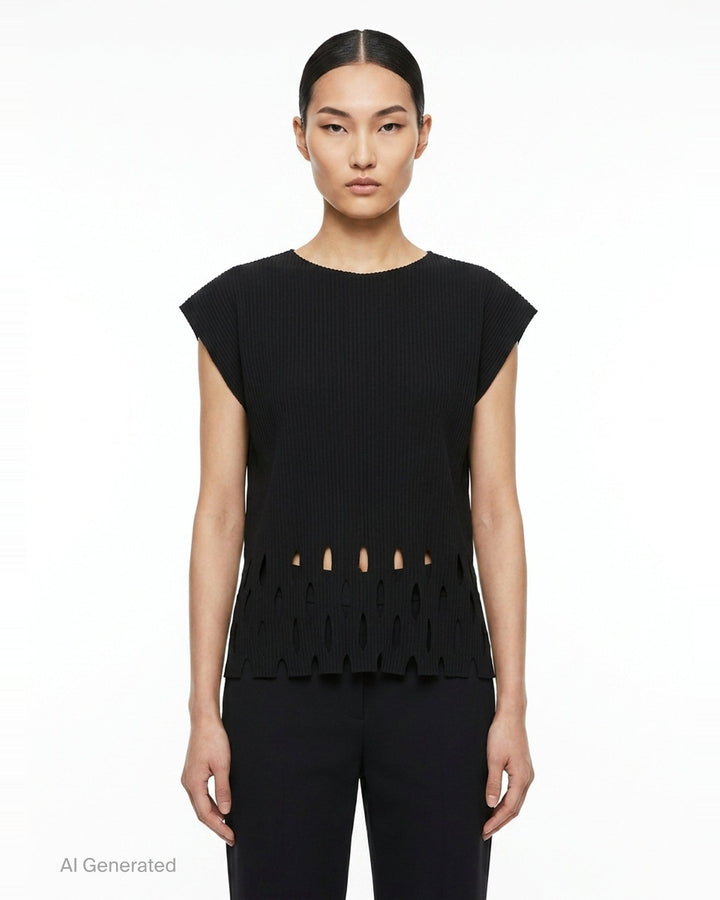Aperture Pleats Top | me Issey Miyake | Club21 - front