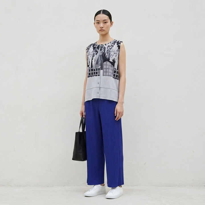 Building Print Tank Top | me Issey Miyake | Club21 - lifestyle