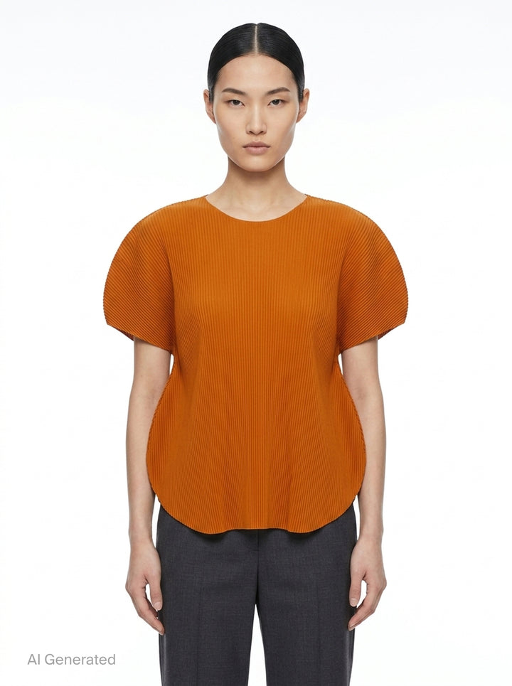 Dogu Pleats Top | me Issey Miyake | Club21 - front