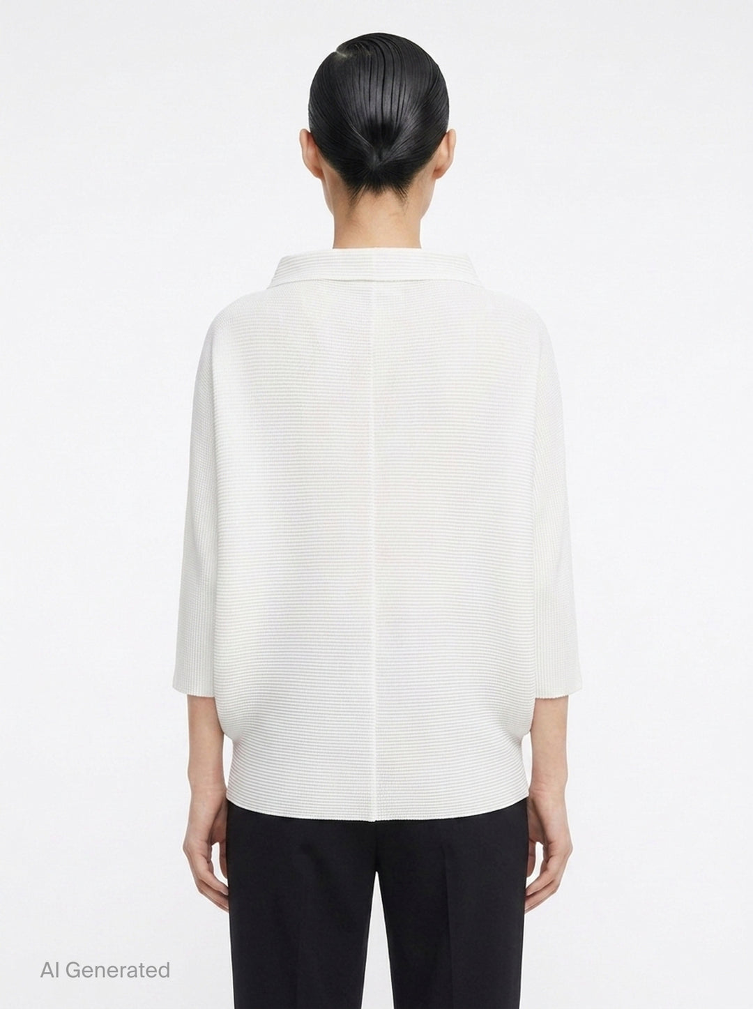 Dolman Stretch Pleats 1 | me Issey Miyake | Club21 - back