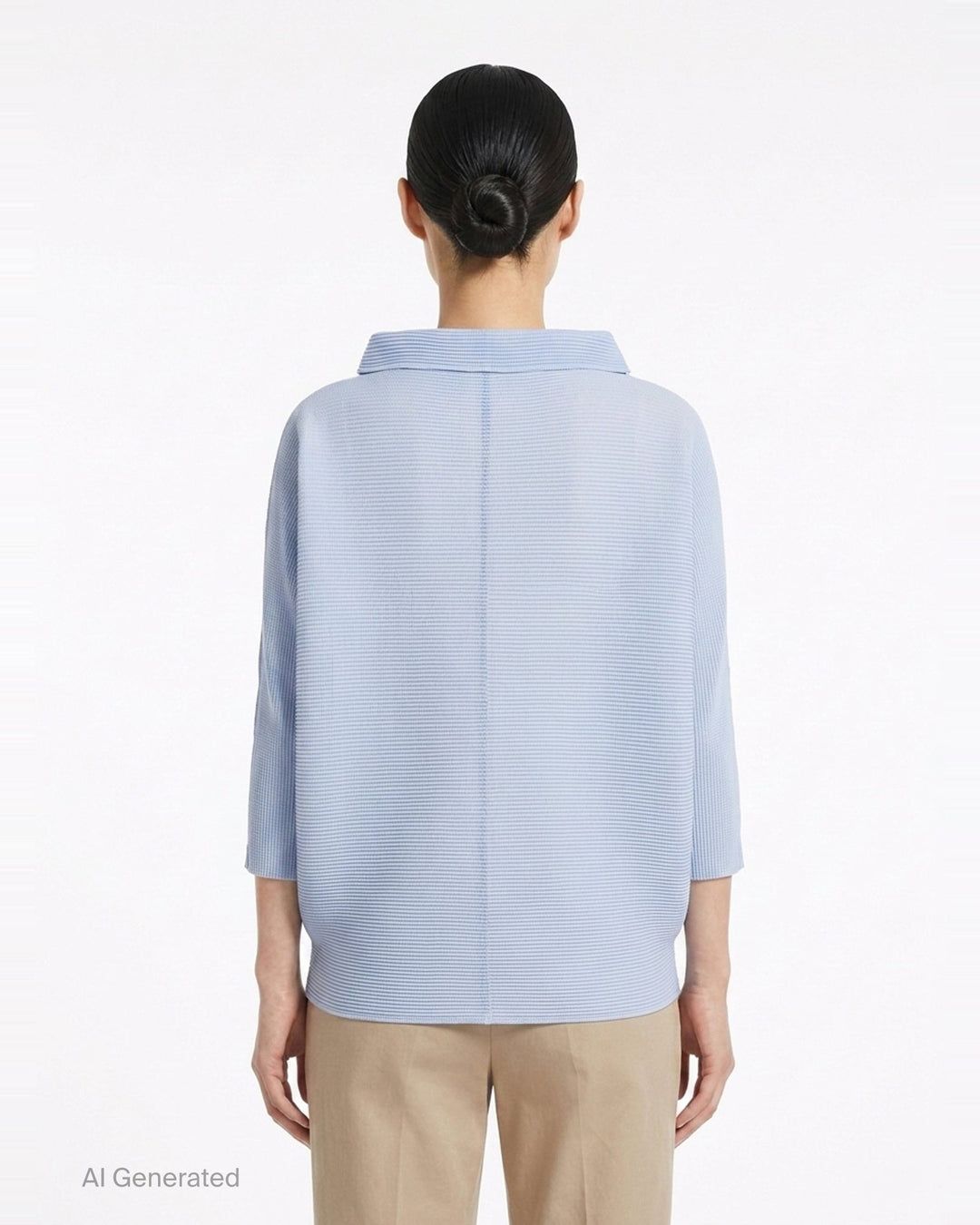 Dolman Stretch Pleats 1 | me Issey Miyake | Club21 - back