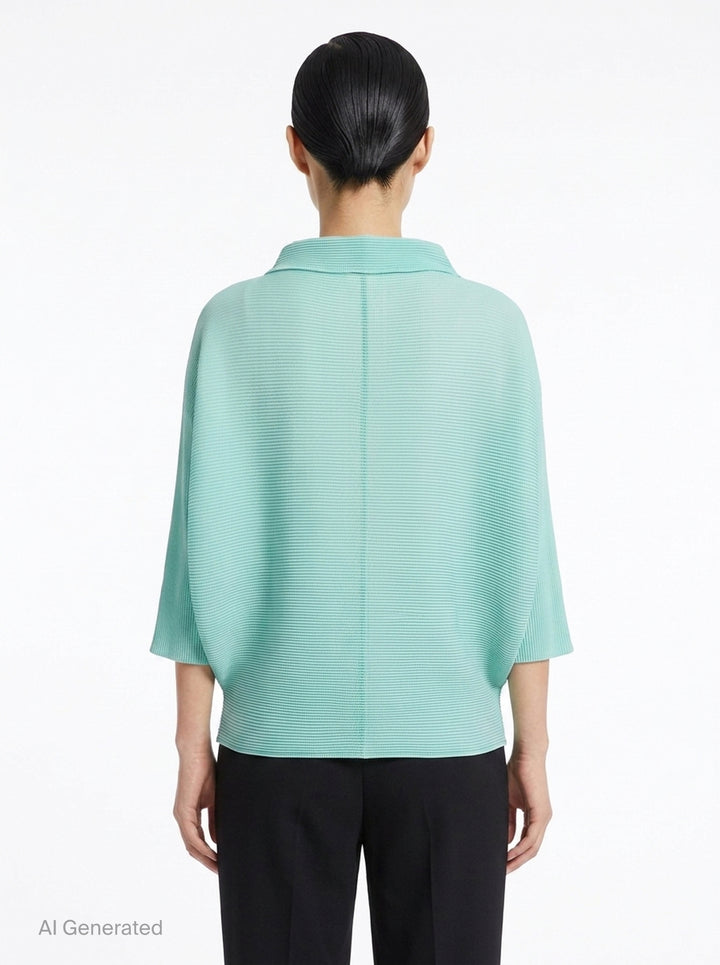 Dolman Stretch Pleats 1 | me Issey Miyake | Club21 - back