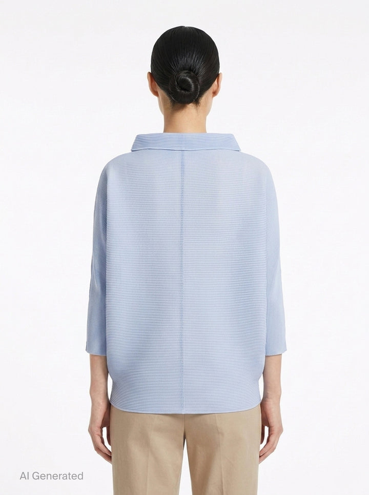 Dolman Stretch Pleats 1 | me Issey Miyake | Club21 - back