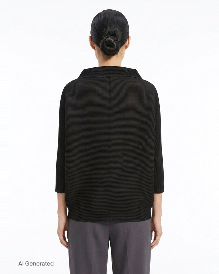 Dolman Stretch Pleats 1 | me Issey Miyake | Club21 - back