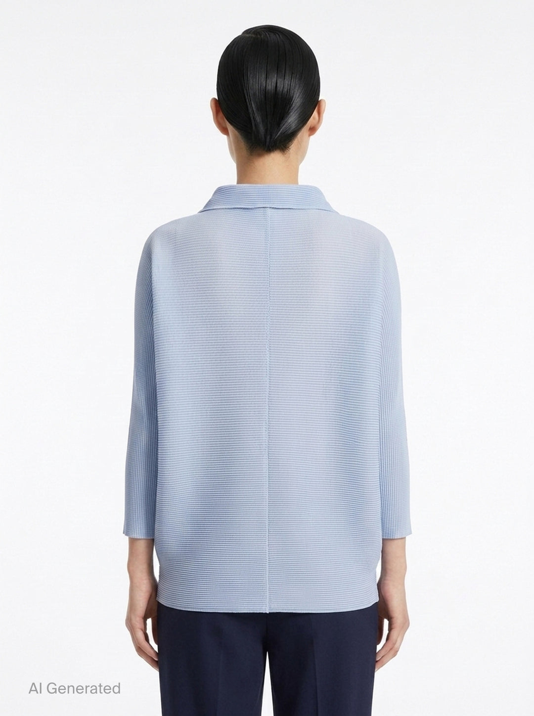 Dolman Stretch Pleats 1 | me Issey Miyake | Club21 - back