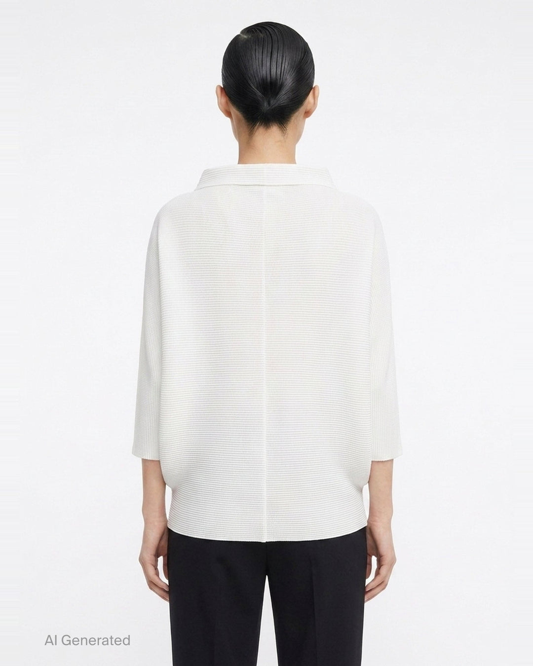 Dolman Stretch Pleats 1 | me Issey Miyake | Club21 - back