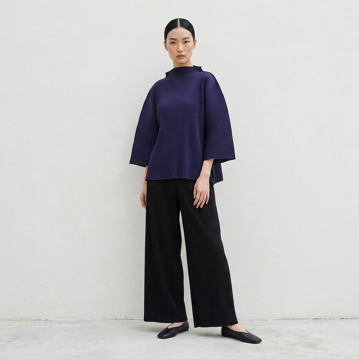 Fine Knit Pleated Wide Pants | me Issey Miyake | Club21 - lifestyle