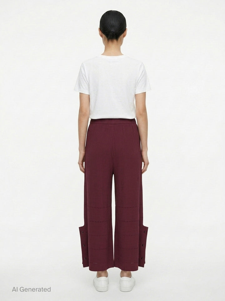 Fine Knit Pleats Bottom 1 | me Issey Miyake | Club21 - back