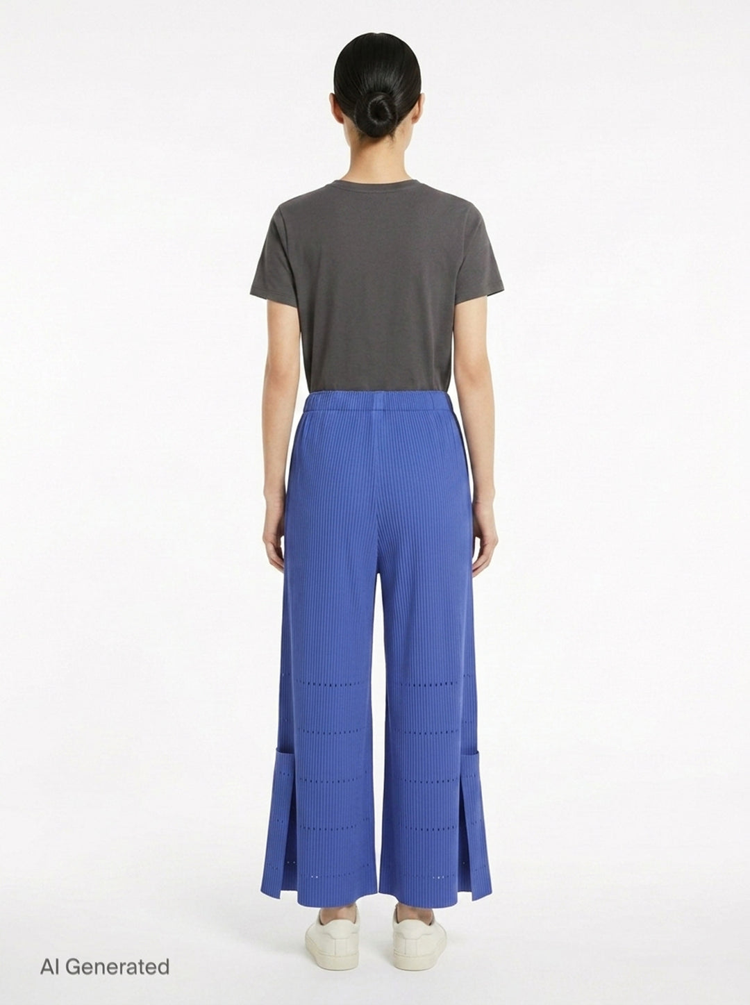 Fine Knit Pleats Bottom 1 | me Issey Miyake | Club21 - back