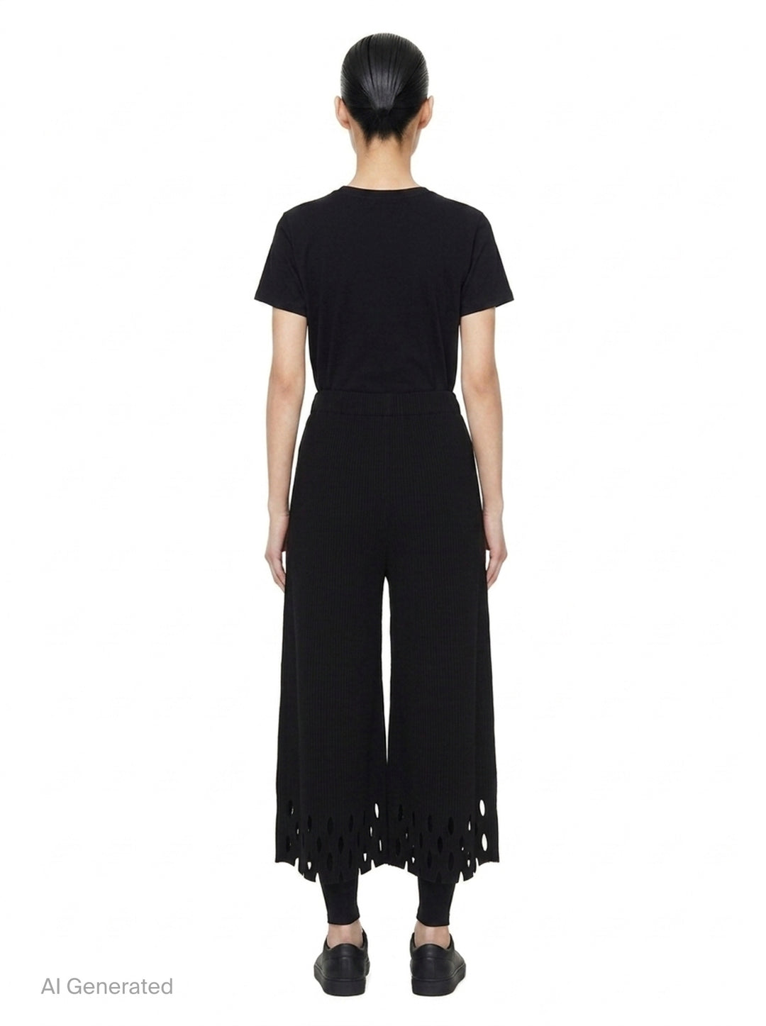 Fine Knit Pleats Bottom Pants | me Issey Miyake | Club21 - back