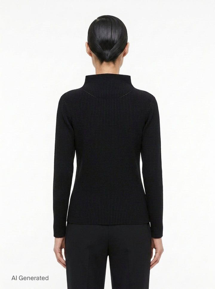 Fine Knit Pleats Shirt | me Issey Miyake | Club21 - back