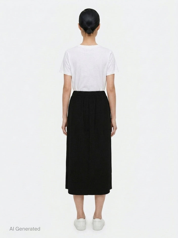 Fine Knit Pleats Skirt | me Issey Miyake | Club21 - back