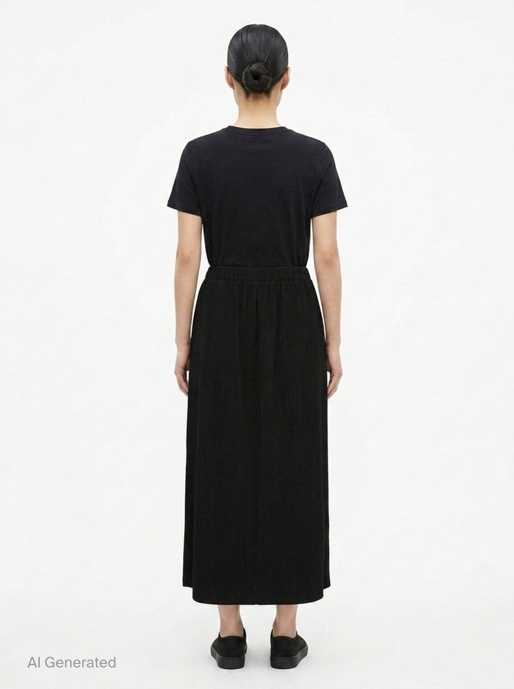 Fine Knit Pleats Skirt | me Issey Miyake | Club21 - back