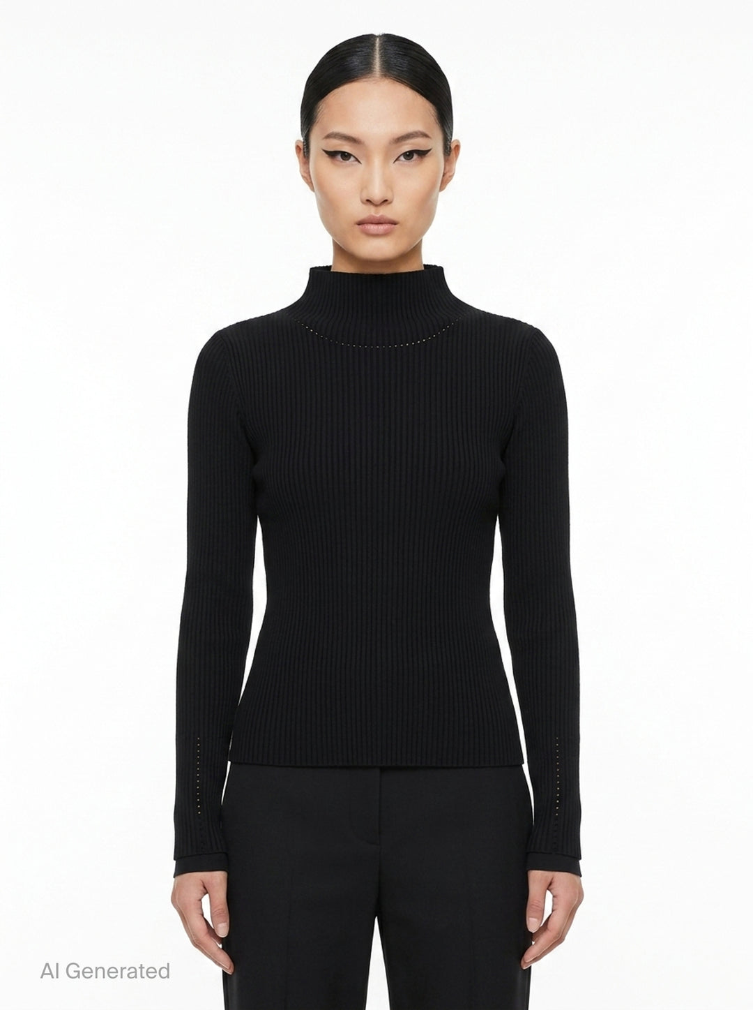 Fine Knit Pleats Top | me Issey Miyake | Club21 - front